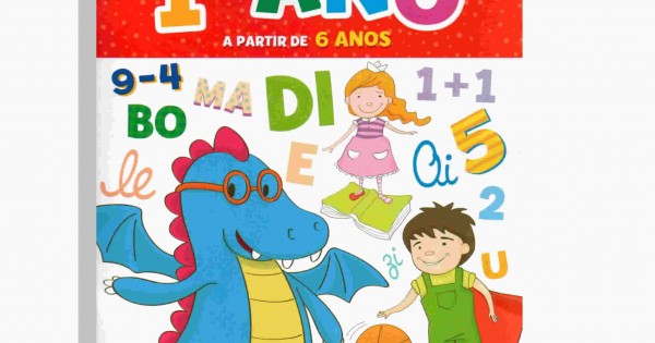 Livro Escola Divertida 1º Ano Magic Kids