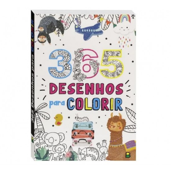 Livro para colorir 365 Desenhos para colorir
