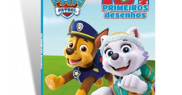 Livro Infantil Patrulha Canina - 101 Meus Primeiros Desenhos