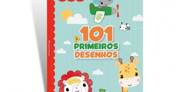 Livro de Pintar - 101 Primeiros Desenhos Fisher Price