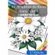 Livro 50 desenhos de flores para colorir 1 edição