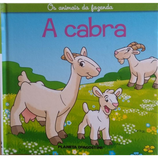 Livro ANIMAIS DA FAZENDA - A CABRA