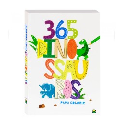 Livro para colorir 365 Dinossauro ,Desenhos para Colorir 