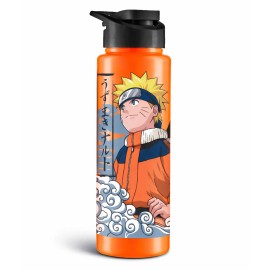 Garrafa Ninja Naruto 750ml, Pr�tica, Leve e Resistente