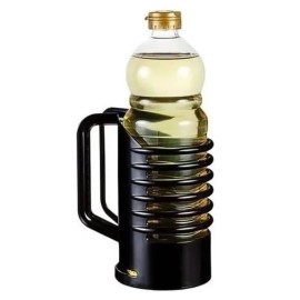 Suporte Porta �leo e Vinagre Organizador de Cozinha cor Preto