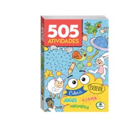 Livro: 505 Atividades para colorir e brincar 