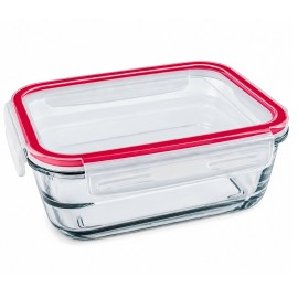 Pote Herm�tico Vidro Borossilicato 1,00L Marmita Com 4 Travas